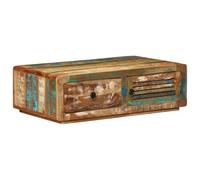 vidaXL Mesa de Centro de Madera Maciza reciclada 89x55x29 cm, mesita de Centro, mesita de sofá, mesita Decorativa, Mesa Auxiliar, Mesa de salón