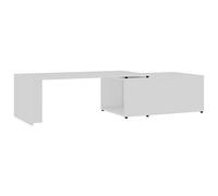 vidaXL Mesa de Centro Escritorio Estudio Ordenador Salón Oficina Cocina Auxiliar Dormitorio Vestíbulo Café Comedor Entrada Recibidor Contrachapada