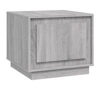 vidaXL Mesa de Centro Madera contrachapada Gris Sonoma 51x50x44 cm