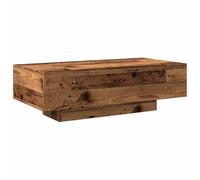 vidaXL Mesa de centro Madera de ingeniería envejecida 100x49,5x31 cm, decorativa