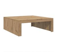 vidaXL Mesa de Centro Madera de ingeniería Roble Artisan 100x100x35 cm, Mesa Auxiliar, Mesa de salón, Mesa Decorativa, mesita de sofá