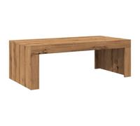 vidaXL Mesa de Centro Madera de ingeniería Roble Artisan 102x50x35 cm, mesita de Centro, Mesa de sofá, mesita de sofá, Mesa de salón, Mesa Auxiliar