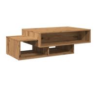 vidaXL Mesa de Centro Madera de ingeniería Roble Artisan 105x55x32 cm