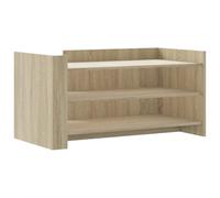 vidaXL Mesa de Centro Madera de ingeniería Roble Sonoma 100x50x50 cm, Mesa Auxiliar, Mesa de salón, Mesa Decorativa, Mesa de sofá, mesita de Centro
