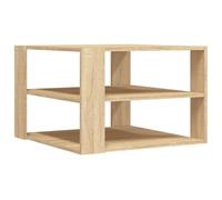 vidaXL Mesa de Centro Madera de ingeniería Roble Sonoma 59,5x59,5x40cm
