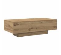 vidaXL Mesa de Centro Madera ingeniería Roble Artisan 100x49,5x31 cm