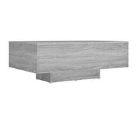 vidaXL Mesa de Centro Mesita Auxiliar Consola Lateral Salón Sofá Sala de Estar Café Muebles Mobiliario Madera Contrachapada Gris Sonoma 85x55x31 cm