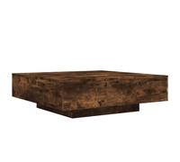 vidaXL Mesa de Centro, Mesita Auxiliar Rectangular, Mesa Baja de Sofá Teléfono, Mesita Decorativa para Salón, Madera de Ingeniería Roble Ahumado