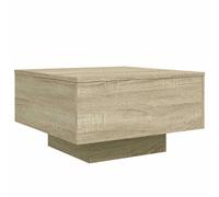 vidaXL Mesa de Centro, Mesita Auxiliar Rectangular, Mesa Baja de Sofá Teléfono, Mesita Decorativa para Salón, Madera de Ingeniería Roble Sonoma