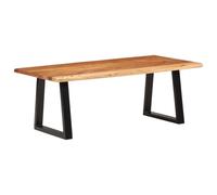 vidaXL Mesa de Centro Madera Maciza Acacia 110x55x40 cm
