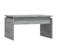vidaXL Mesa de Centro Mueble Mesita Auxiliar Almacenamiento Café Salón Sala de Estar Comedor Cocina Hogar Madera Contrachapada Gris Sonoma