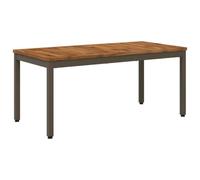 vidaXL Mesa de Centro Natural y Café 50 x 100,5 x 45 cm