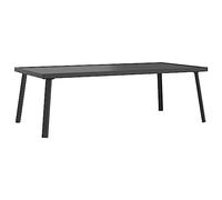 vidaXL Mesa de Centro para jardín Acero Gris Antracita 110x55x35 cm, Mesa de jardín, Mesa de Patio, Muebles de Exterior, Mesa de Exterior