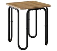 vidaXL Mesa de Centro Roble Artisan 40 x 40 x 45 cm