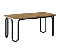 vidaXL Mesa de Centro Roble Artisan 79,5 x 40 x 36 cm