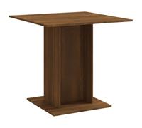 vidaXL Mesa de Comedor Consola Cocina Bistró Restaurante Salón Sala de Estar Jardín Terraza Hogar Madera Contrachapada Roble Marrón