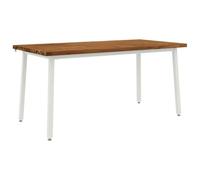 vidaXL Mesa de Comedor Cuadrada 160 x 70 x 75 cm Natural