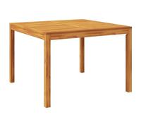 Mesa De Comedor De Jardín Madera Maciza De Acacia 110x110x75 Cm Vidaxl