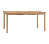 vidaXL Mesa de Comedor de Jardín Patio Terraza Balcón Muebles Mobiliario Soporte Exterior Cocina Duradera Estable 160x80x77 cm