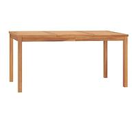 vidaXL Mesa de Comedor de Jardín Patio Terraza Balcón Muebles Mobiliario Soporte Exterior Cocina Duradera Estable 160x80x77 cm