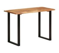 vidaXL Mesa de Comedor Madera Maciza de Acacia 110x50x76 cm