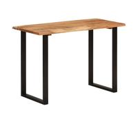 vidaXL Mesa de Comedor Madera Maciza de Acacia 110x50x76 cm