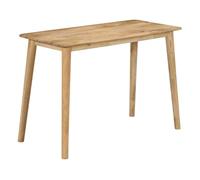 Vidaxl mesa de comedor madera maciza de mango 112x52x76 cm