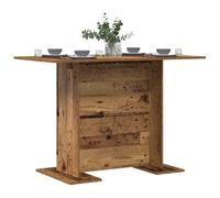 vidaXL Mesa de Comedor Madera Vieja 110 x 60 x 75 cm, Mesa Rectangular Moderna para Comedor al Aire Libre, Muebles Casuales, diseño Elegante, Madera Resistente