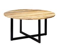 vidaXL Mesa de Comedor Mobiliario Decorativo para Casa Hogar Decoración Estable Robusta Funcional Útil Clásico Práctico 150x73cm Madera Maciza Mango