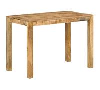 vidaXL Mesa de Comedor Mueble Consola Cocina Bistró Restaurante Escritorio Salón Sala de Estar Jardín Terraza Hogar Madera Maciza de Mango