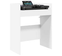vidaXL Mesa de DJ Blanco 82 x 45 x 102 cm Madera de ingeniería