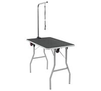 vidaXL Mesa de higiene para Mascotas, portátil y con Ruedas