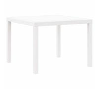 vidaXL Mesa de Comedor de jardín 100 x 100 x 73 cm ratán sintético, Mesa Moderna para jardín, Rectangular, Muebles de Poli ratán duraderos, área de Comedor al Aire Libre y Resistente a la Intemperie