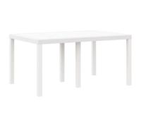 vidaXL Mesa de Jardín 150 x 100 x 73 cm ratán sintético