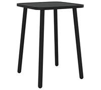 Mesa de jardín acero gris antracita 50x50x71 cm