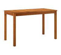 vidaXL Mesa de jardín Madera Maciza de Acacia 110x55x67 cm