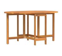 vidaXL Mesa de Jardín Marrón 110 x 60 x 72 cm Madera de Acacia Sólida | Esta mesa ovalada le da un toque cool a tu espacio al aire libre,