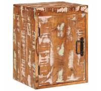 vidaXL Mesa de noche rústica de cama, compacta y pequeña, perfecta para tocar madera, para decorar el dormitorio, unidad lateral para interior, decoración moderna y estante