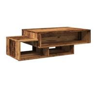 vidaXL mesa de salón envejecada, 105 x 55 x 32 cm, aglomerado, moderna, baja