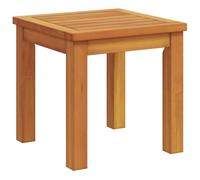 vidaXL Mesa Lateral Aceite Natural 35 x 35 x 34 cm