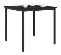 vidaXL Mesas de Comedor 80 x 80 x 75 cm Metal Cuadrado