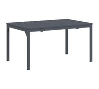 vidaXL Mesas de extensión 2 unidades antracita 210 x 90 x 73 cm acero, mesa de jardín extensible antracita (140-210) x 90 x 73 cm acero