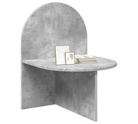 vidaXL Mesita de Noche 2 pcs Gris Hormigón 48 x 49 x 65 cm, Mesa de Noche Funcional, Mueble Moderno, diseño Minimalista, Superficie práctica para Tus Esenciales