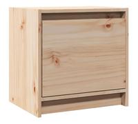 vidaXL Mesita de Noche Aparador Auxiliar Armario Cama Dormitorio Habitación Soporte Organizador Almacenamiento 40x30,5x40 cm Madera Maciza de Mango