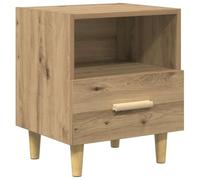 vidaXL Mesita de noche compacta para el dormitorio - Mueble moderno para decorar y organizar la casa
