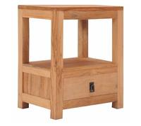 Vidaxl mesita de noche de madera maciza de mango 40x30x50 cm