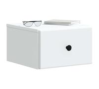 vidaXL Mesita de Noche de Pared 34,5 x 33 x 20 cm Madera de Ingeniería, Muebles Modernos para el Dormitorio, mesitas rectangulares, espaciosas mesas de Noche, Accesorios Elegantes