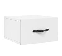 vidaXL Mesita de Noche de Pared Blanco 35x35x20 cm