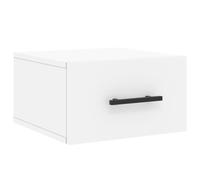 vidaXL Mesita de Noche de Pared Blanco 35x35x20 cm