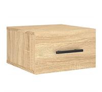 vidaXL Mesita de Noche de Pared Color Roble Sonoma 35x35x20 cm